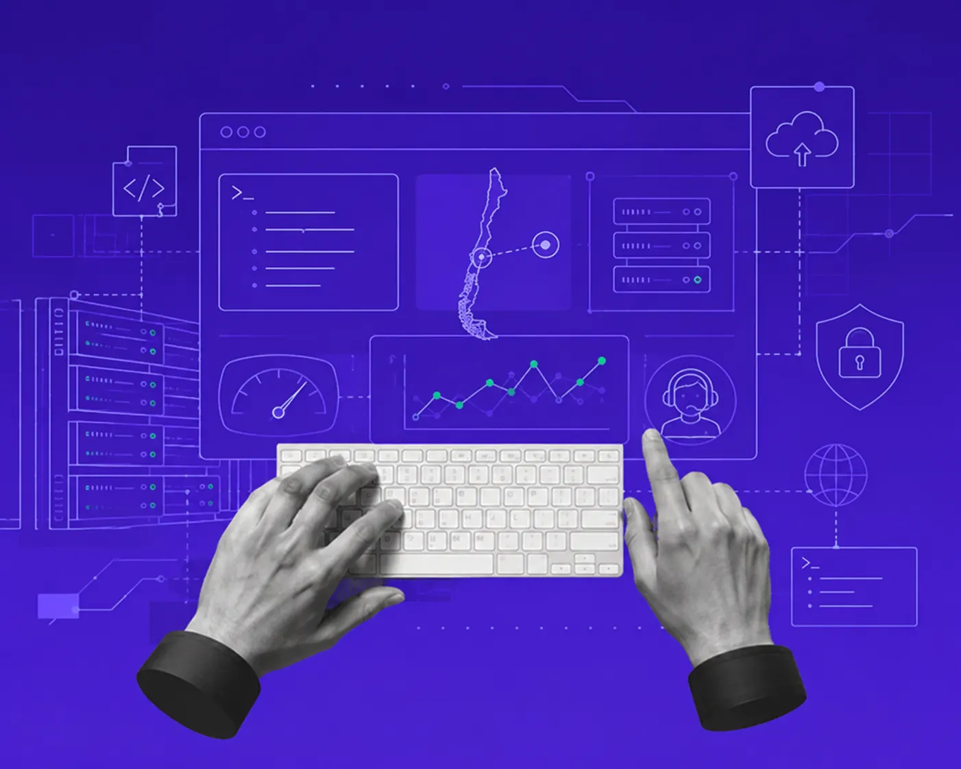 Soporte técnico de HostingSEO para hosting, servidores y sitios web en Chile
