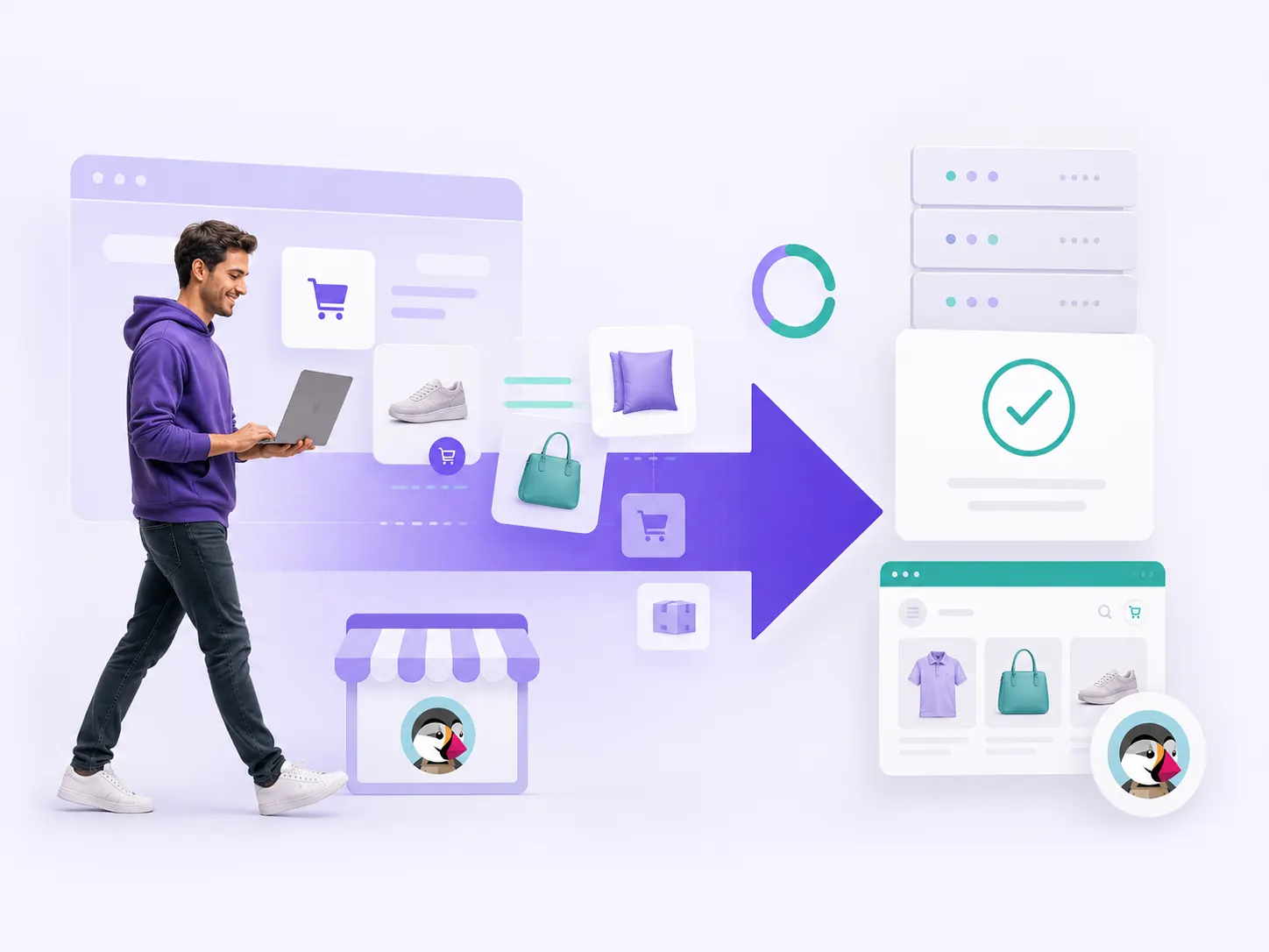 Migración segura y asistida de tiendas PrestaShop